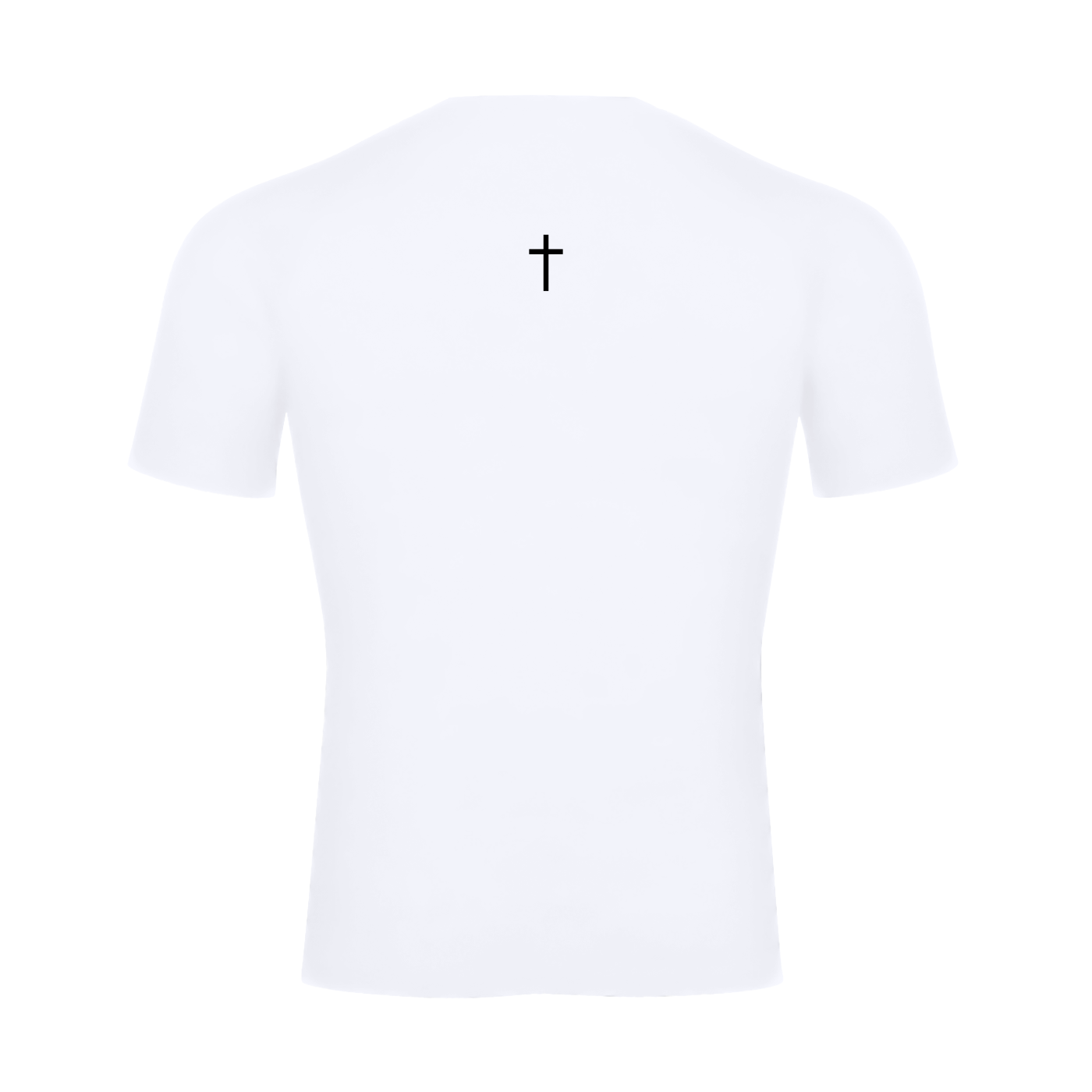 Jesus Saves Compression Shirt - White