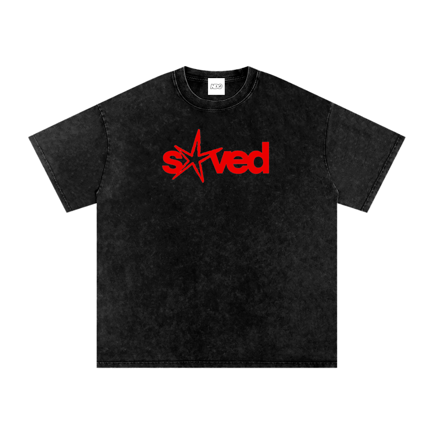 Saved Star Oversized Washed T-Shirt