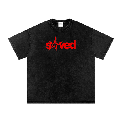 Saved Star Oversized Washed T-Shirt