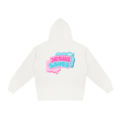 Jesus Saves Cotton Candy Hoodie