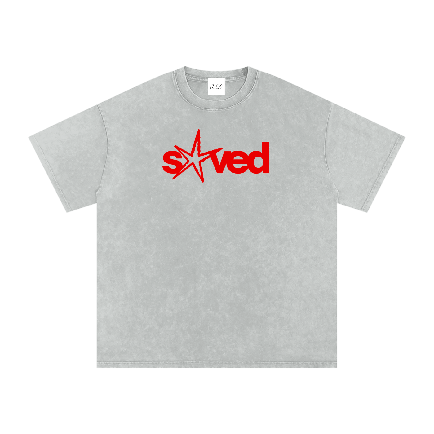 Saved Star Oversized Washed T-Shirt