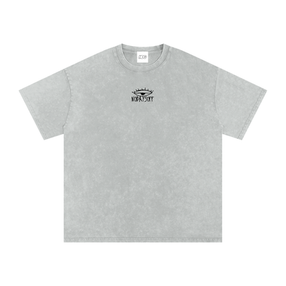 Matthew 6:22 Oversized Washed T-Shirt