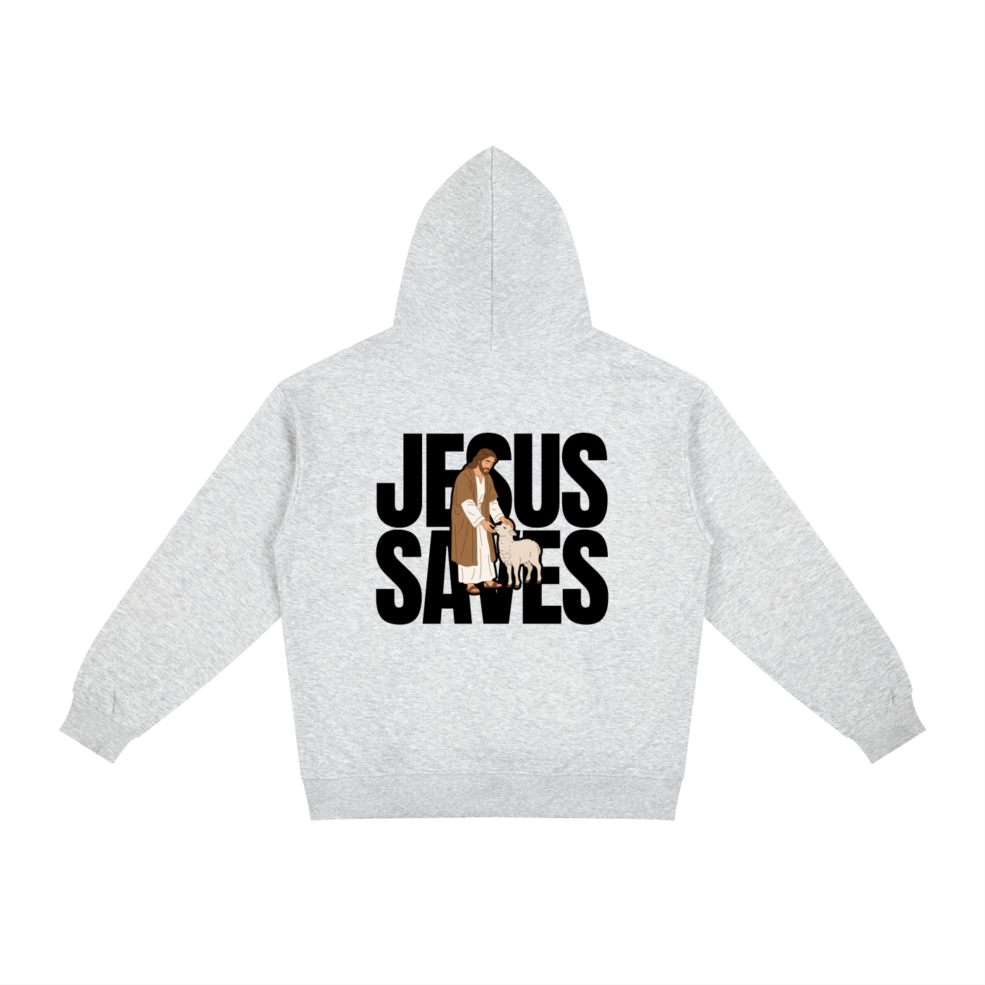 Jesus Saves Graphic Hoodie