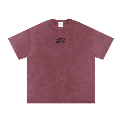 Matthew 6:22 Oversized Washed T-Shirt