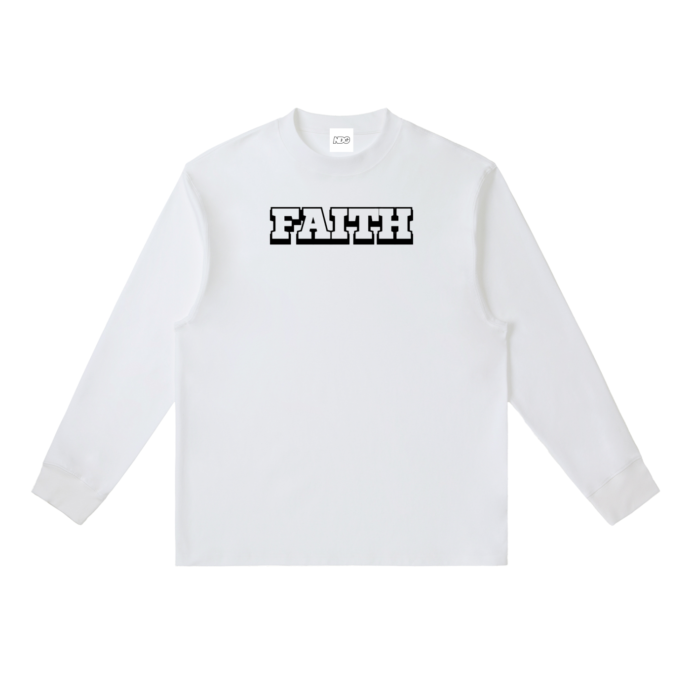 Faith University Crewneck Long-Sleeve T-Shirt
