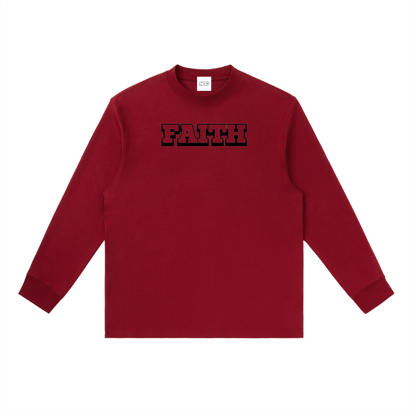 Faith University Crewneck Long-Sleeve T-Shirt