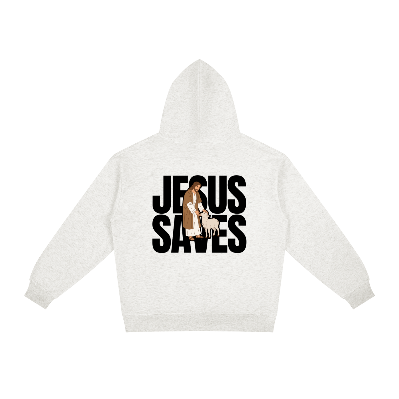 Jesus Saves Graphic Hoodie