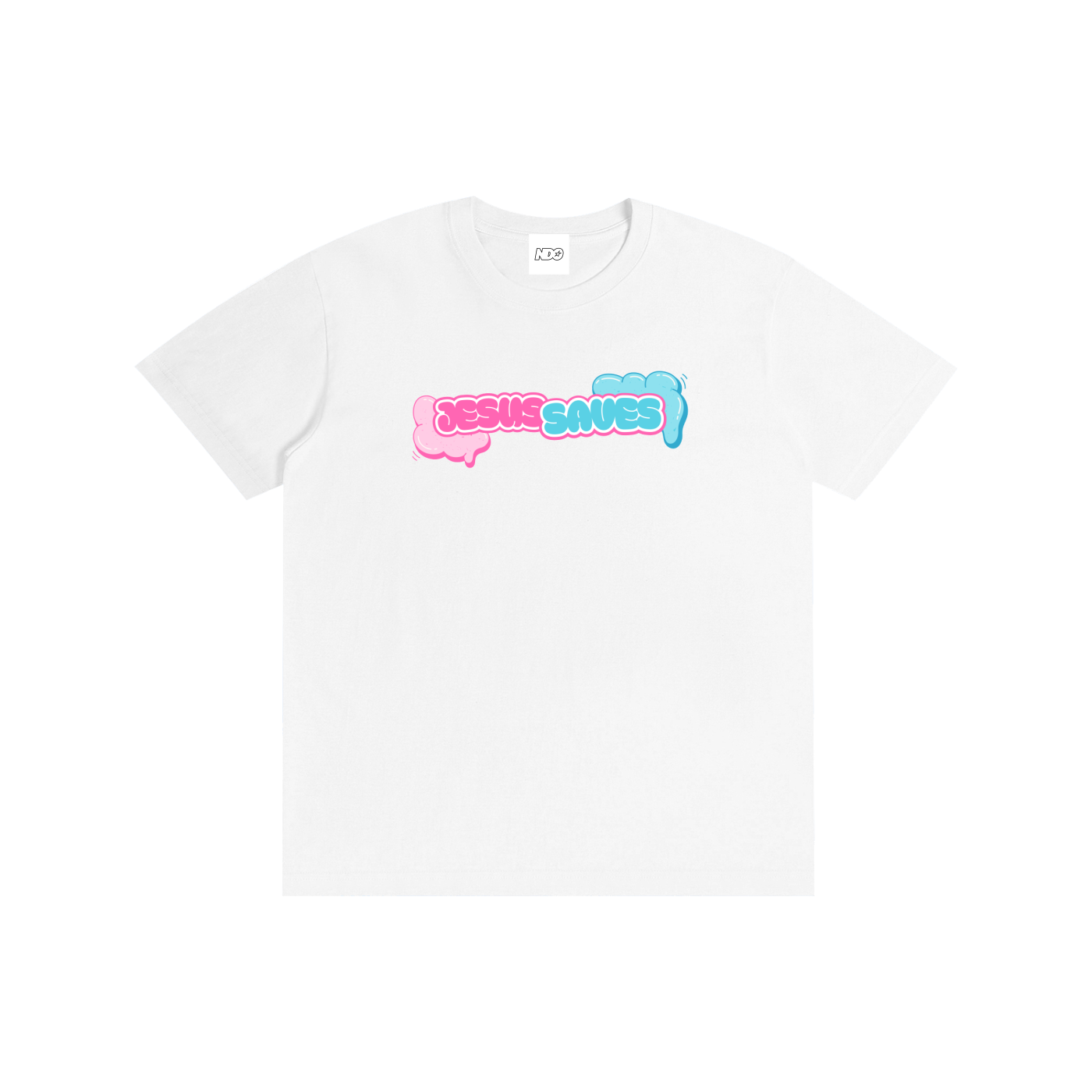 Jesus Saves Cotton Candy T-Shirt