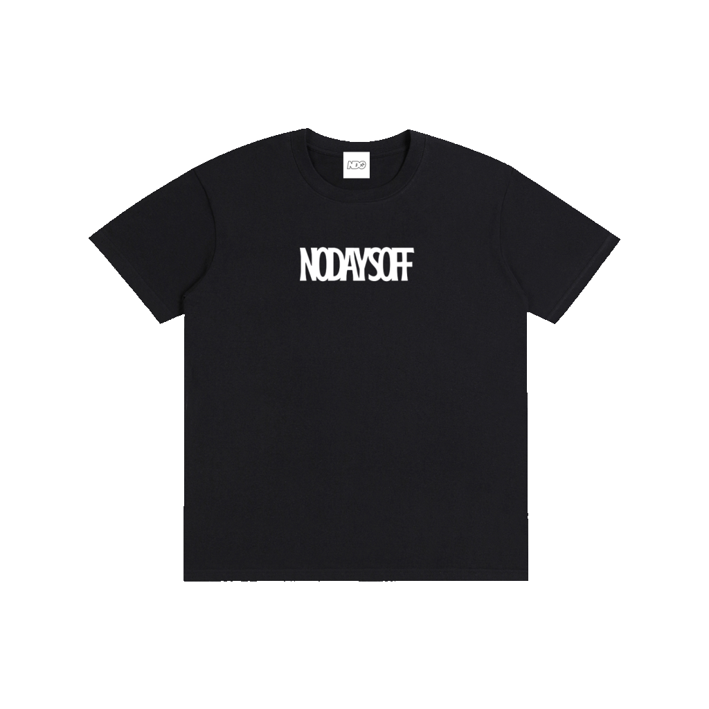 No Days Off Planet T-Shirt - Black