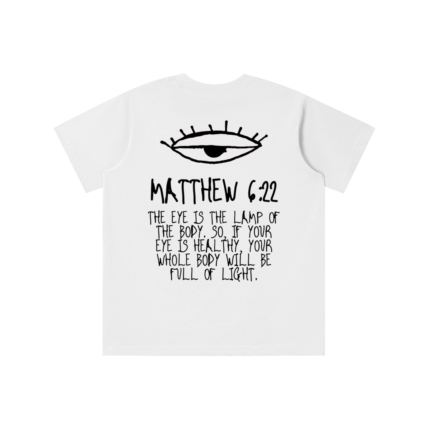 Essentials Matthew 6:22 Kids’ T-Shirt