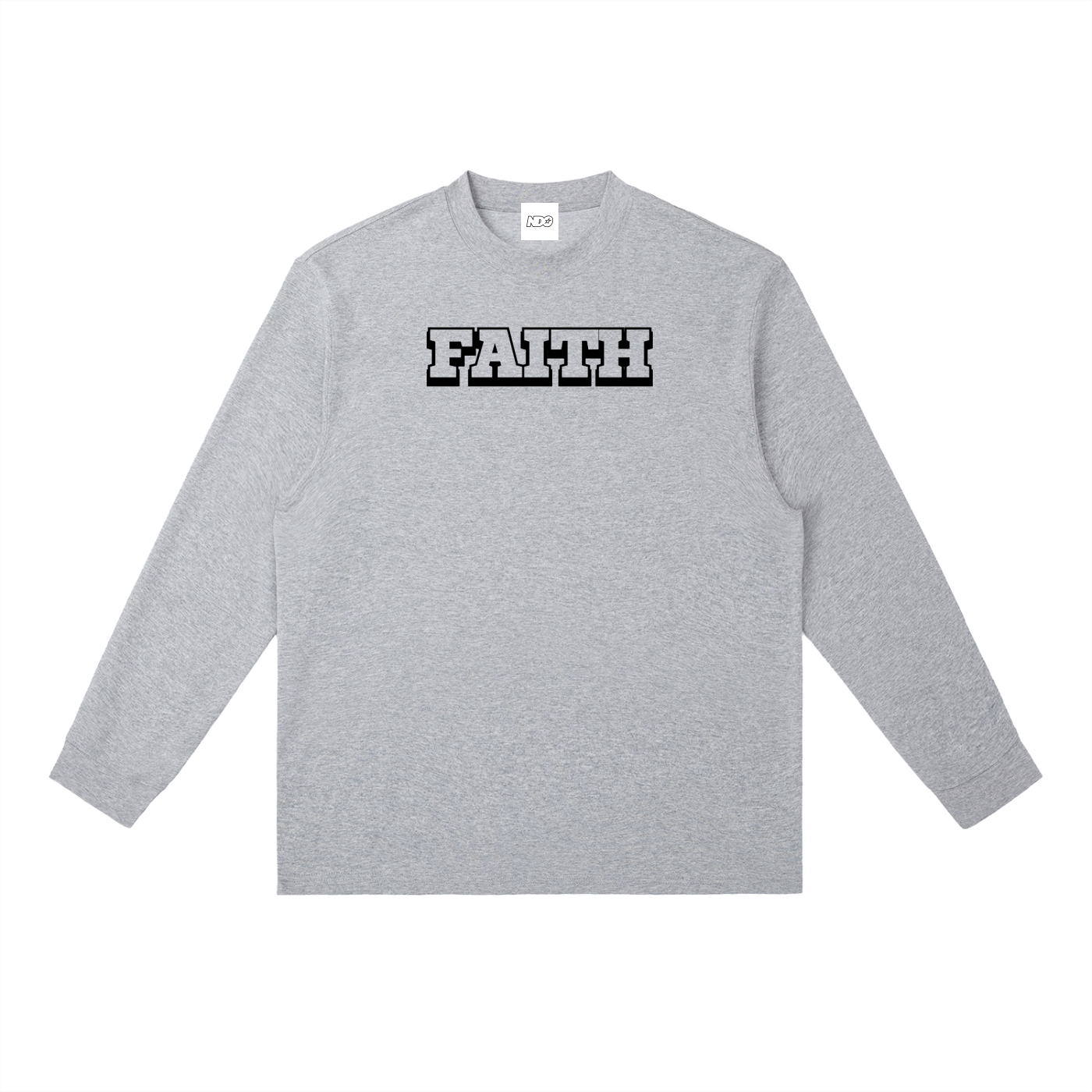 Faith University Crewneck Long-Sleeve T-Shirt