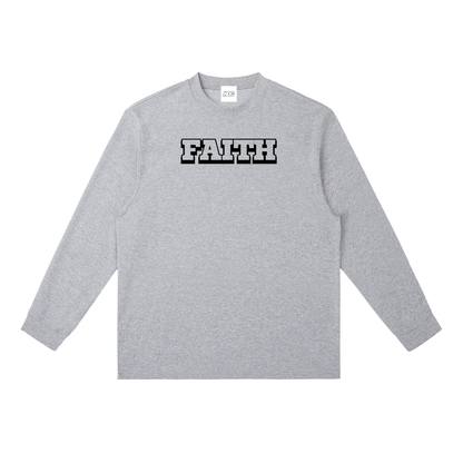 Faith University Crewneck Long-Sleeve T-Shirt