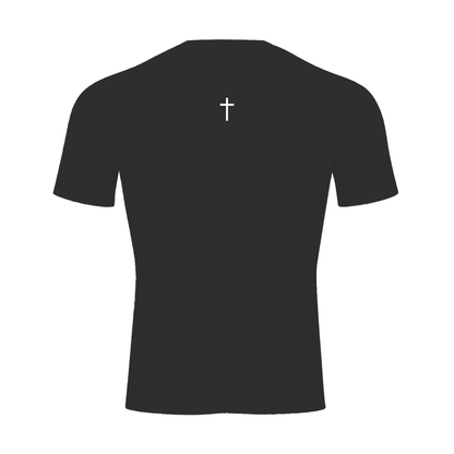 Jesus Saves Compression Shirt - Black